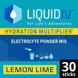 Liquid I.V. hydration multiplier powder Lemon Lime 30 sachets - British product