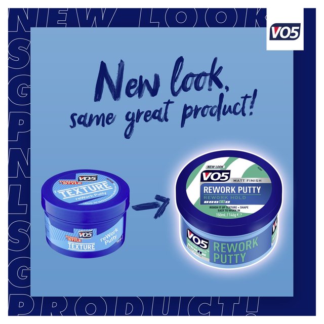 VO5 Extreme Style Rework Putty 150ml GOODS M&S