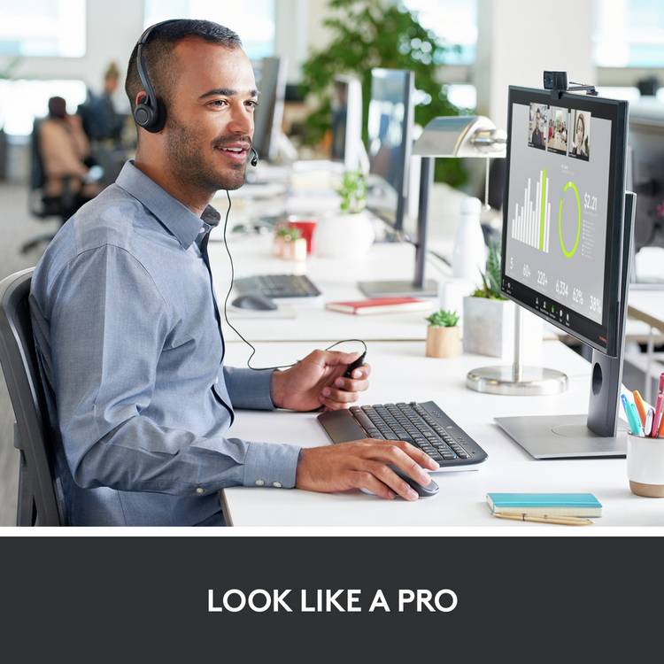 Logitech C920S HD Pro webcam - British product