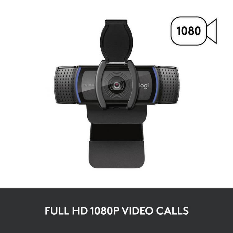 Logitech C920S HD Pro webcam - British product