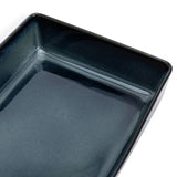 Habitat navy stoneware roaster, imported from the UK