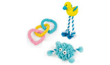 Argos Petface Rope Heart and Noodle Puppy Dog Toy- Buy online at McGrocer
