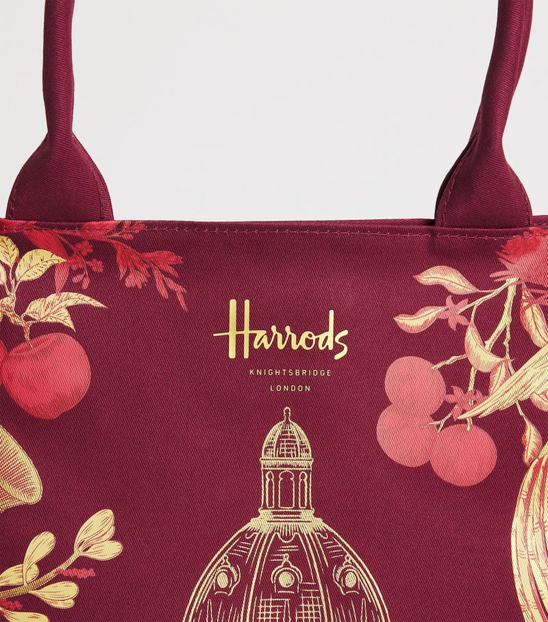Harrods cotton tote bag, imported from the UK