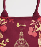 Harrods cotton tote bag, imported from the UK