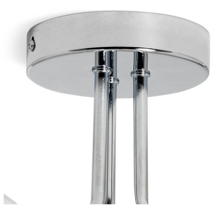 Argos Home White Confetti flush ceiling light (British brand)
