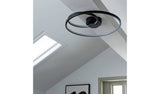 Argos Argos Home Pill Aluminium LED Flush to Ceiling Light - Black- Buy online at McGrocer