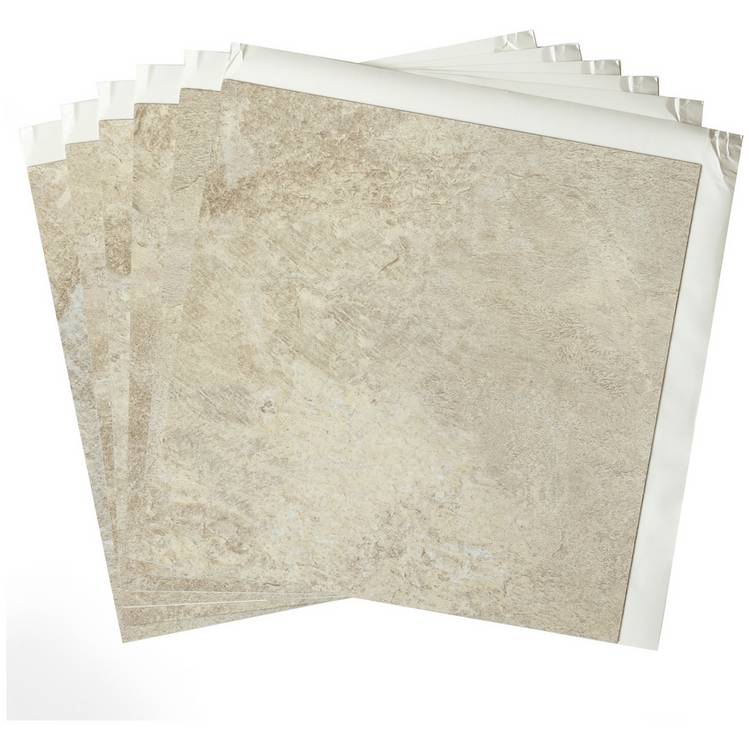 D-C-Fix slate self adhesive vinyl wall tiles beige (British brand)