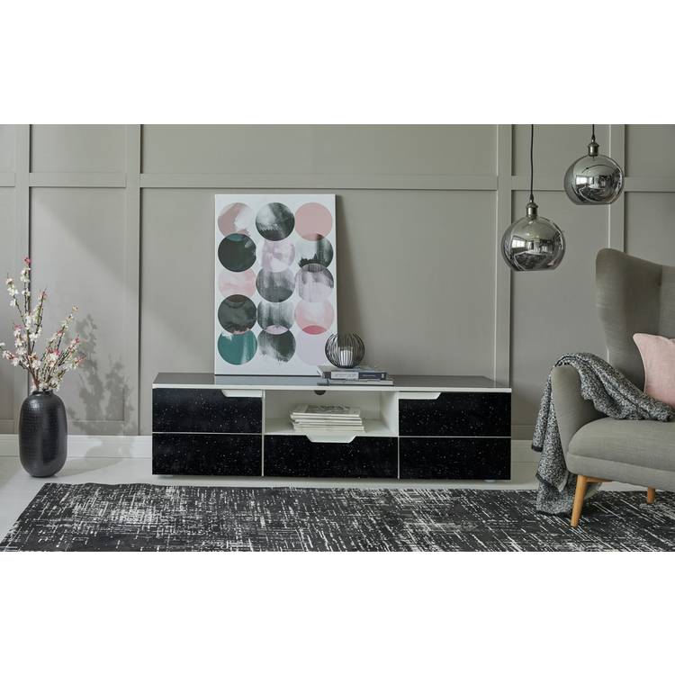 D-C-Fix black quartz self-adhesive vinyl film 67.5cm wide - British product