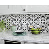 D-C-Fix Floral Shapes 3D Grey wallpaper roll - British product