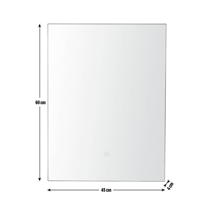 Argos Home LED backlit demister touch mirror - British product