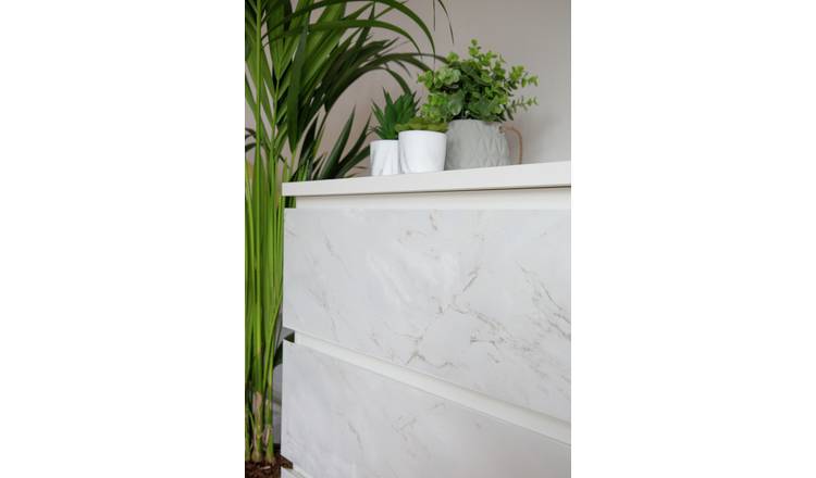 D-C-Fix self adhesive vinyl film Romeo White 67.5cm x 5m, imported from the UK