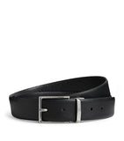 Emporio Armani grained leather belt (British brand)