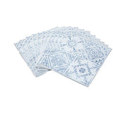 D-C-Fix vintage self adhesive vinyl floor tiles blue - British brand