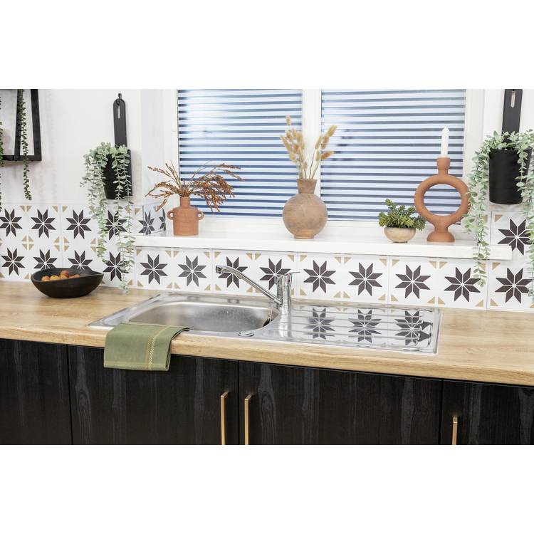 D-C-Fix natural vinyl wall tiles, UK version