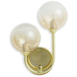 Argos Home Ombre brass wall light, imported from the UK