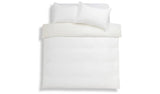Habitat waffle white bedding set double, UK version