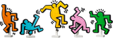 Lego LEGO Keith Haring Dancing Figures Art Set 1773 Pieces- Buy online at McGrocer