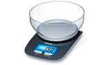 Argos Beurer KS25 Electronic Kitchen Scale with Bowl - Black- Buy online at McGrocer