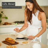 Beurer KS25 electronic kitchen scale with bowl black, imported from the UK