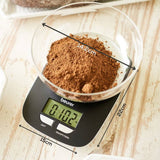 Beurer KS25 electronic kitchen scale with bowl black, imported from the UK