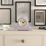 Jones Clocks Speakeasy mantel clock lavender (British brand)