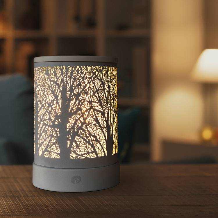 Rio FORA wax melt diffuser forest detailing (British brand)