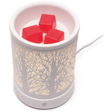 Rio FORA wax melt diffuser forest detailing (British brand)