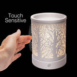 Rio FORA wax melt diffuser forest detailing (British brand)