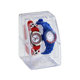 Citron red blue kids watch set with character straps, UK version