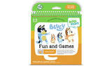 Argos LeapFrog Leapstart Bluey Fun And Games Interactive Storybook 18.7 x 17.8 x 1.8 cm- Buy online at McGrocer