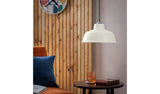 Argos Argos Home Benson Cream Metal Easy Fit Lampshade - 30cm- Buy online at McGrocer