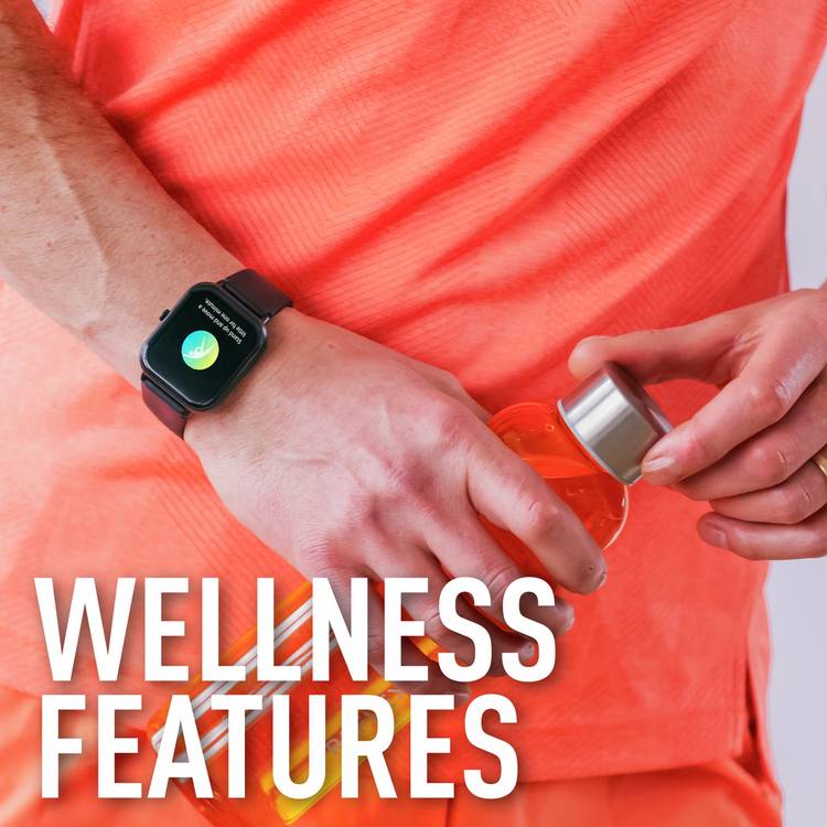 Reflex Active Nexus Series 23 black strap smart watch (British brand)