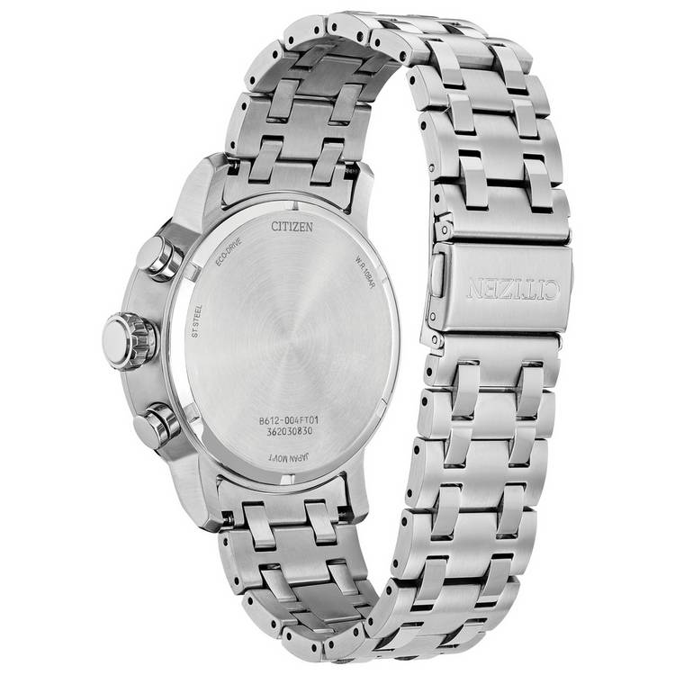 Citizen Eco-Drive chronograph watch 44mm, UK version