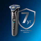 Philips Series 7000 wet dry electric shaver S7887/55, UK version