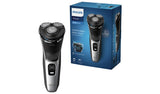 Philips 3000 Series wet and dry electric shaver, UK version