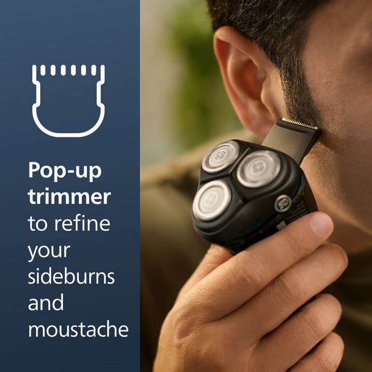 Philips 3000 Series wet and dry electric shaver, UK version