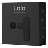 Lola Black massage gun, imported from the UK
