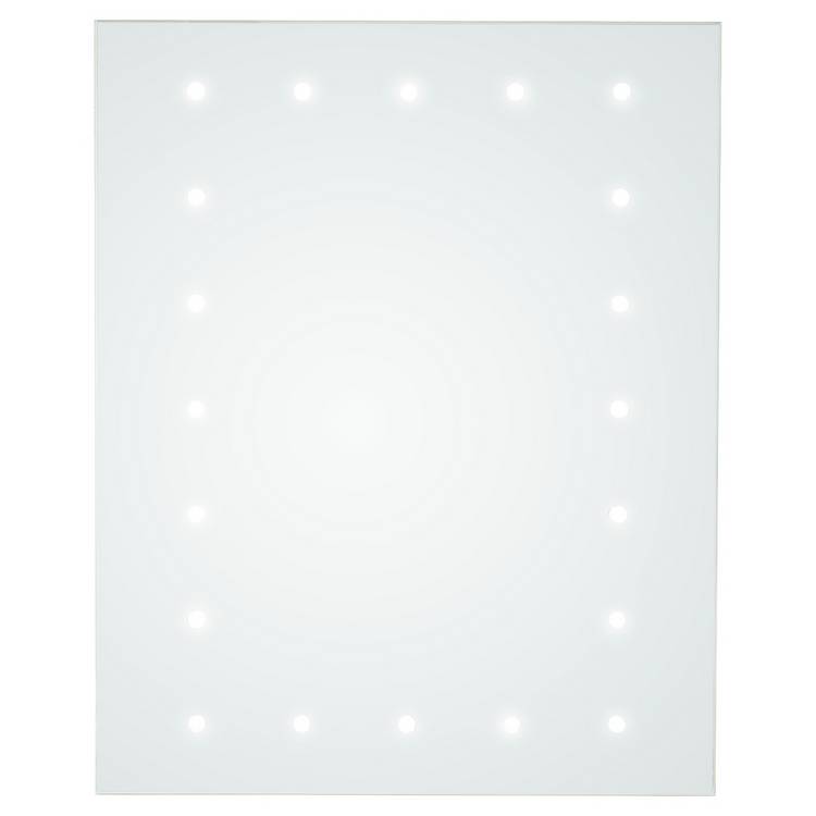Argos Home Ashbourne LED bathroom mirror H50 W40 D3cm, imported from the UK