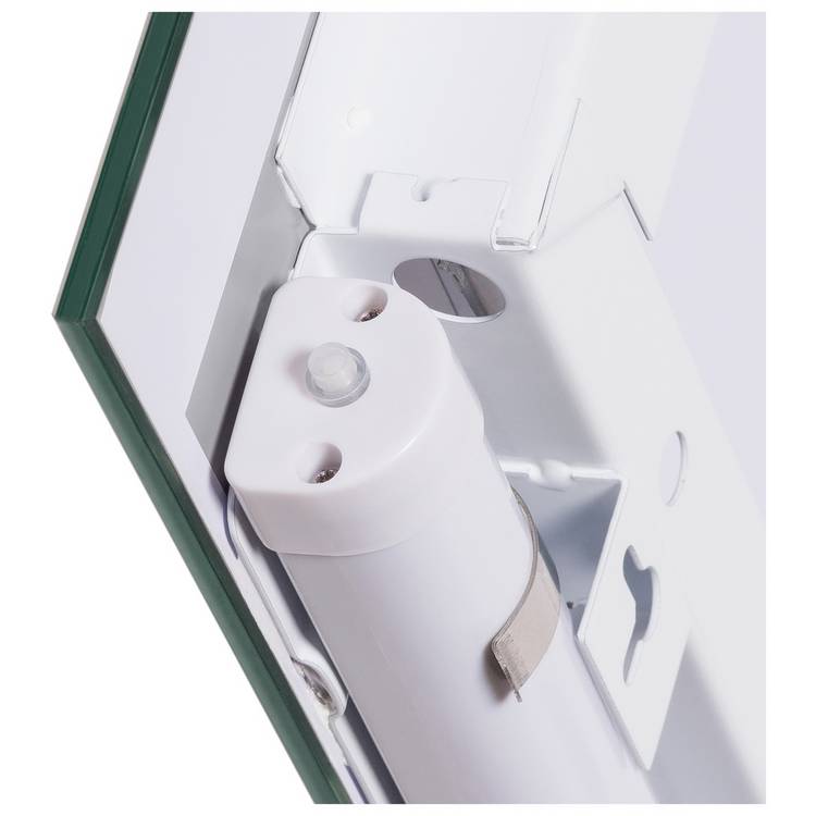 Argos Home Ashbourne LED bathroom mirror H50 W40 D3cm, imported from the UK