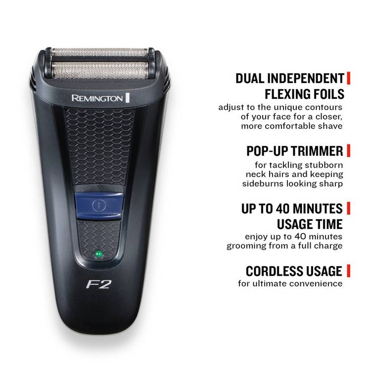 Remington F2 Style electric shaver, imported from the UK