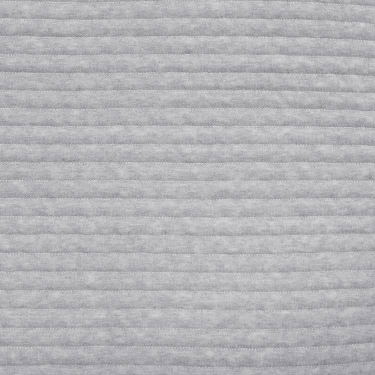 Habitat grey quilted jersey bedding set for single bed - British product