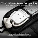 Masterplug UK to USA travel adapter (British brand)