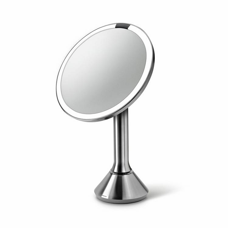 Simplehuman beauty sensor mirror 5x magnified, imported from the UK