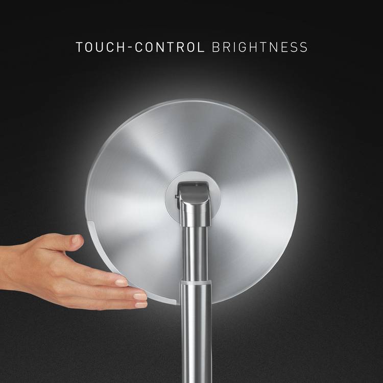 Simplehuman beauty sensor mirror 5x magnified, imported from the UK