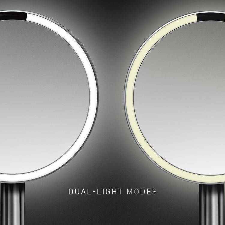 Simplehuman beauty sensor mirror 5x magnified, imported from the UK