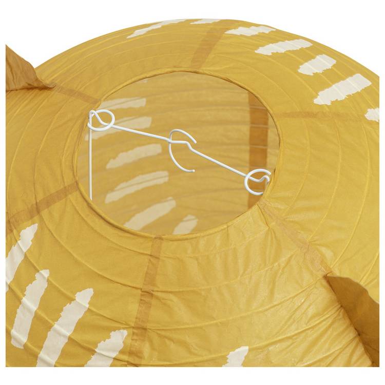 Habitat kids yellow paper lion lampshade 40cm (British brand)