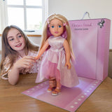 DesignaFriend doll styling centre with catwalk - British product