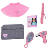 DesignaFriend doll styling centre with catwalk - British product