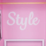 DesignaFriend doll styling centre with catwalk - British product