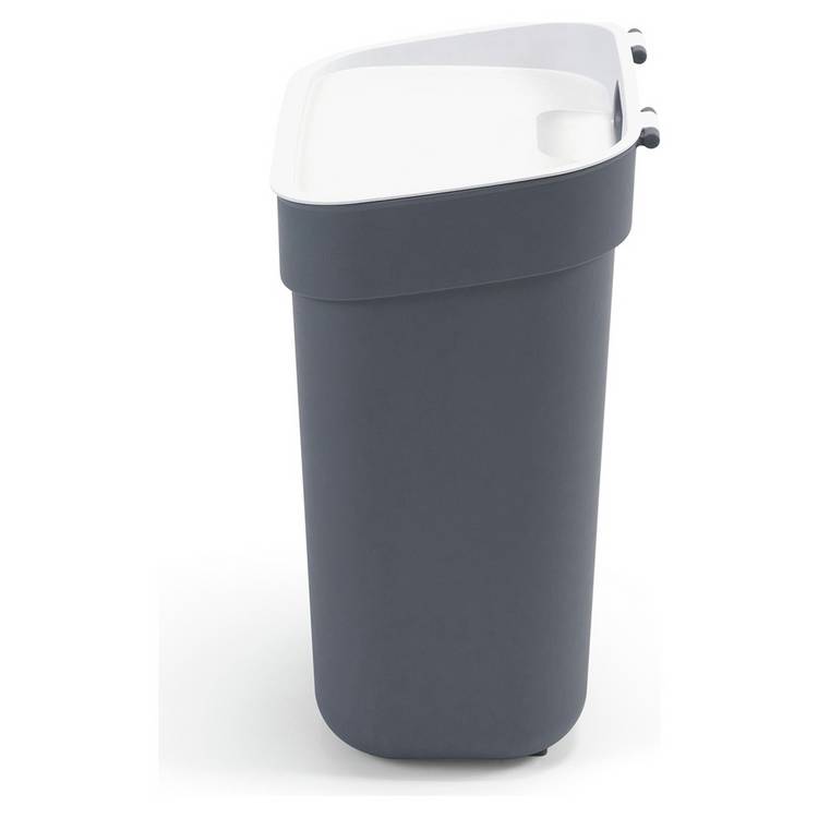 Curver grey recycling bin 10L, imported from the UK
